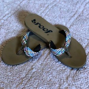 Reef Multicolor Sandals!!